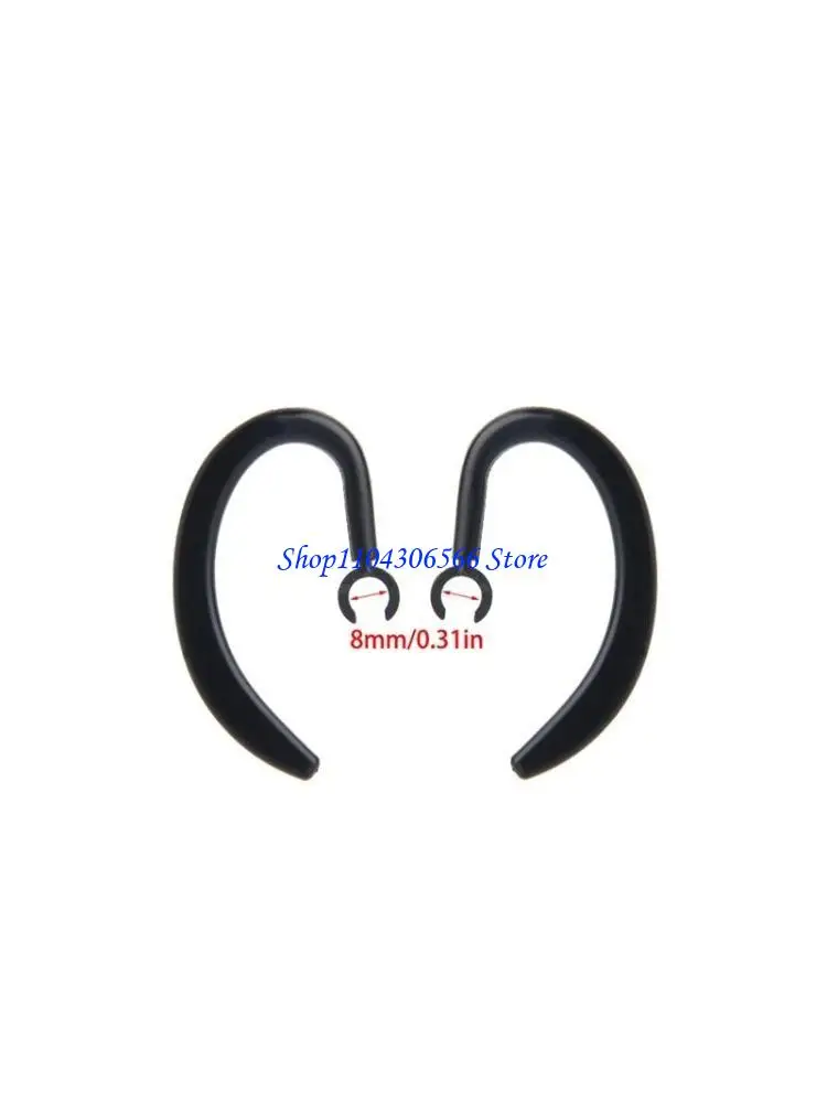 

02DD Wireless Headphone Rotary Earhooks Holder Anti-Slip Ear Covers Accessories
