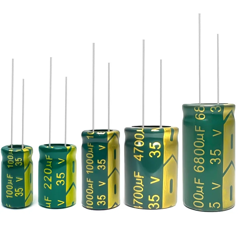 Electrolytic capacitor 35V 47UF 100UF 220UF 470UF 1000UF 2200UF 3300UF 4700UF 6800UF 10000UF