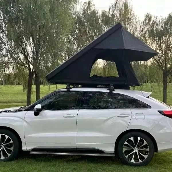 3 Seconds Open Hard Shell Roof Top Tent for Car Ultra-Thin Light Weight Rooftop Tent Aluminum Camping Car Roof Tent