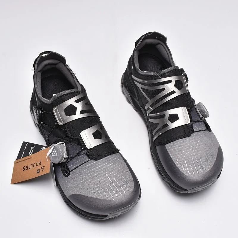 Designer Brand Trail Running Shoes Mesh Breathable Gym Shoes Wide Walking Jogging Shoes Quick Lacing Running Shoe For Men Women