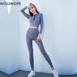 Wisuwore Rash Guard for Women Long Sleeve Swimsuit Sports Swimwear Diving Suit Sun Protection Beach Wear Bathing Suit M-2XL