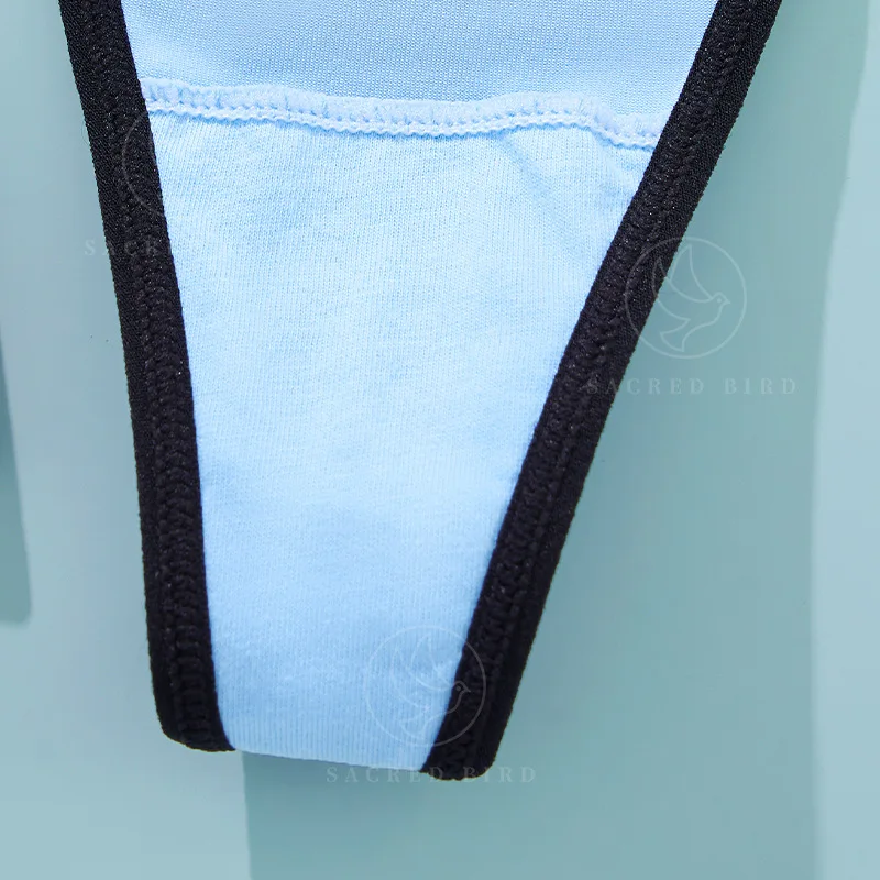 Criativo dos desenhos animados impresso calcinha feminina g-string t-calças roupa interior esportiva t-back plus size cuecas de cintura baixa ropa interior femenina