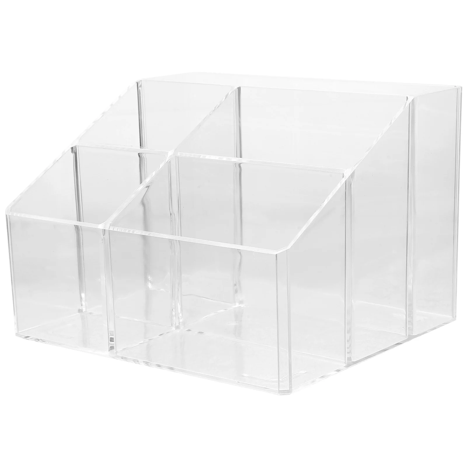 

Multifunctional Transparent Acrylic Desktop Storage Box Organizer Office Desk Holder Pencil Pen Organizer Desktop Storage Box