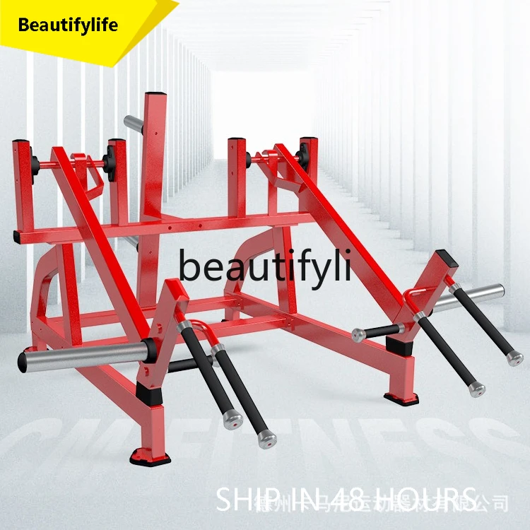 

J3215 Factory direct sales gym full set of equipment Deadlift trainer Indoor hanging piece Hummer strength fitness equipment