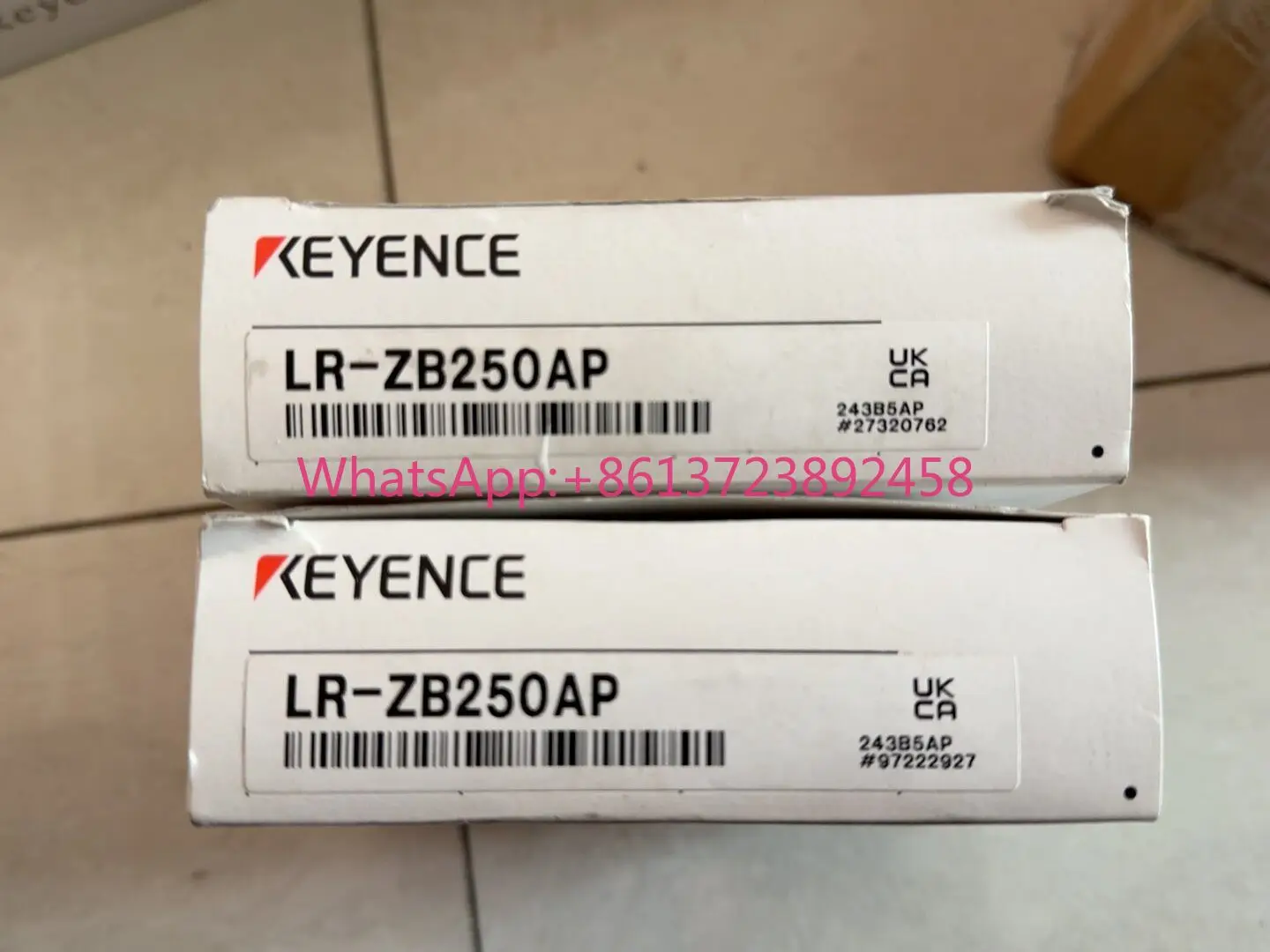 

KEYENCE LR-ZB250AP brand new original genuine box code is the same.