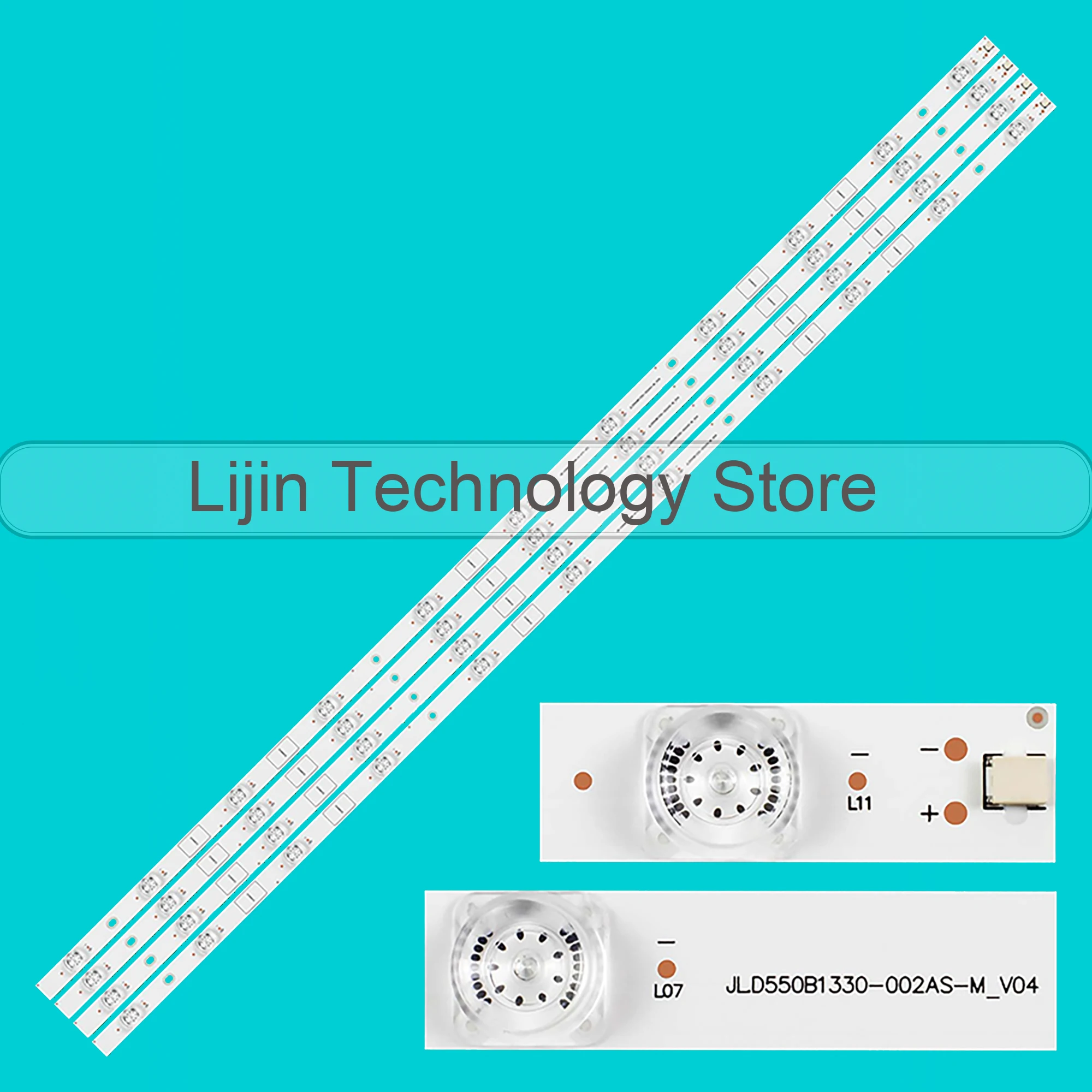 

LED Backlight Strip For PT550UD PTC550UD JU55SK04 H-LED55EU7008 H-LED55U601BS2S PTV55G50 JL.D550B1330-002HS-M_V01