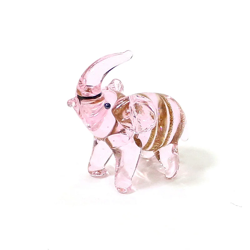 Kawaii winzige Tier ornamente niedliche Miniatur-Elefanten statue Handwerk für DIY Home Desktop Kinderzimmer Feen garten Mikro landschaft Dekoration Zubehör – Detail 6