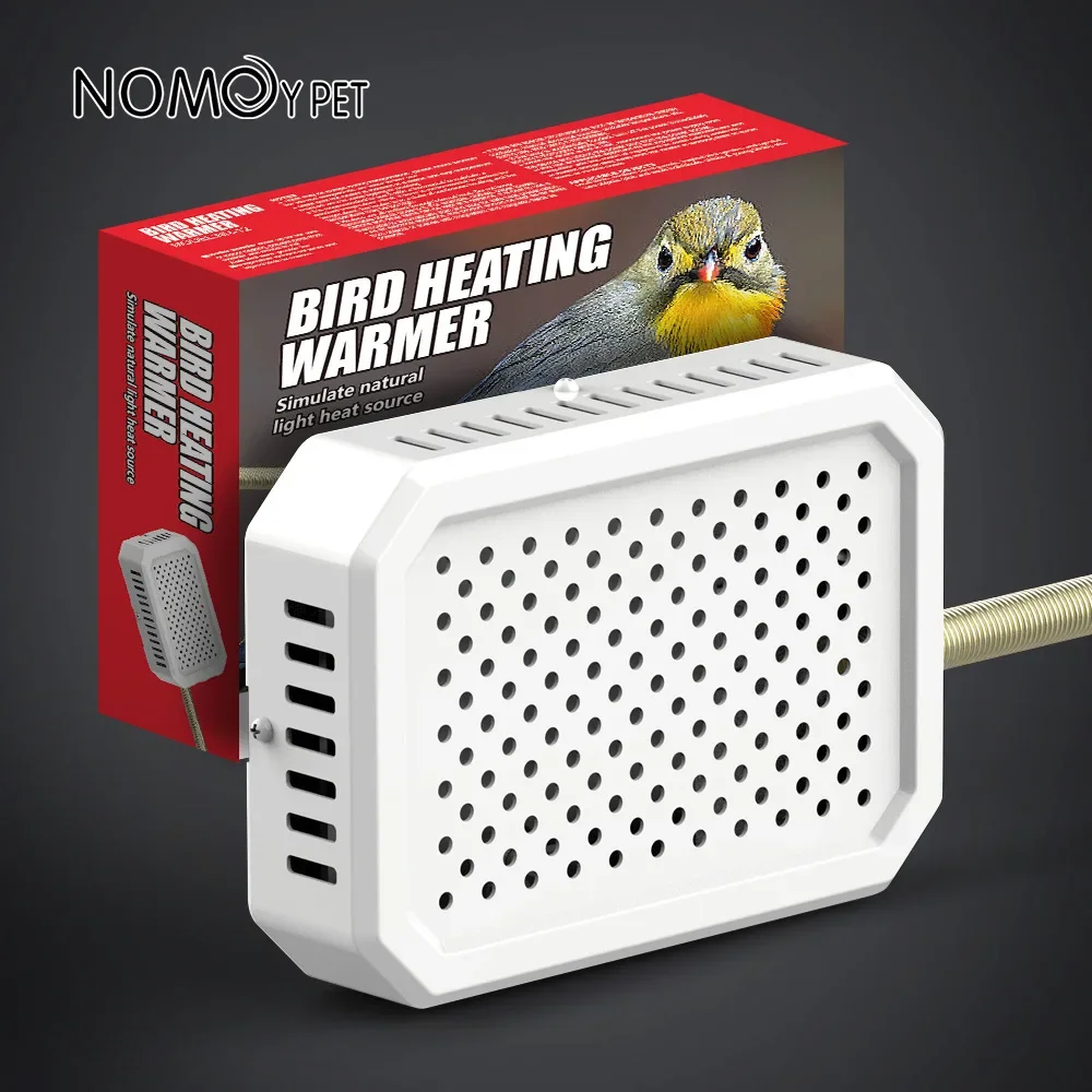Perfect Anti-bite Metal Tube Safety Parrot Munia Universal Small Volume Constant Temperature Heating Heating Non-luminous Bird H