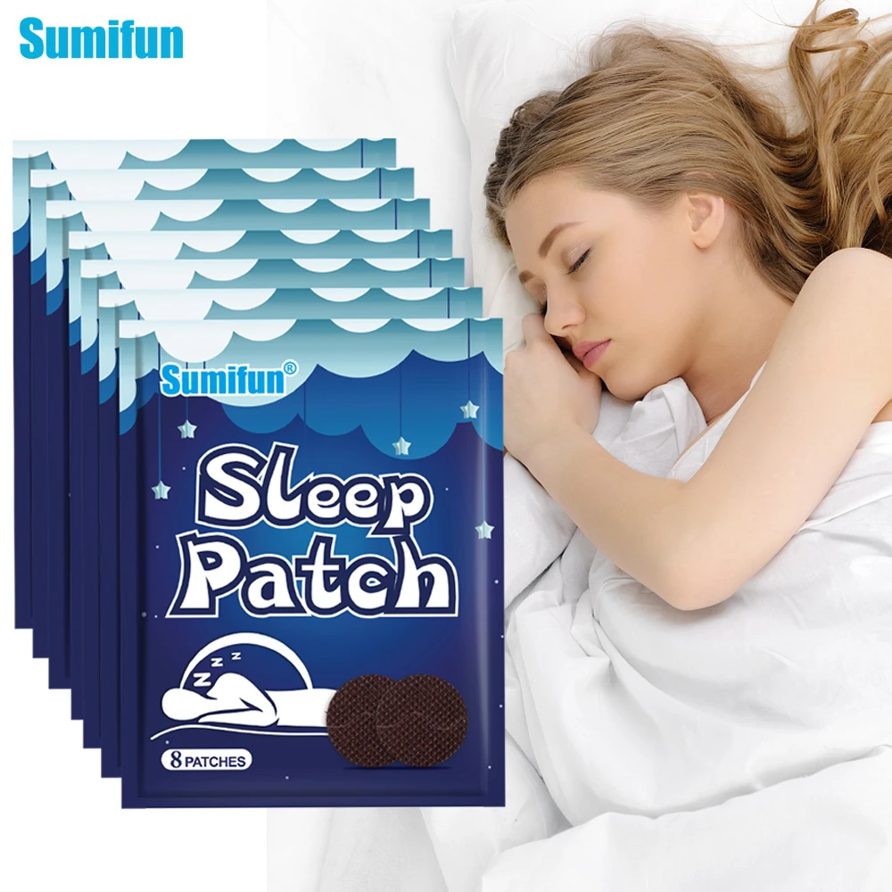 

80pcs Insomnia Stickers Herbal Medical Help Sleeping Patch Neurasthenia Soothing Sleep Aid Plaster Improve Sleep Quality