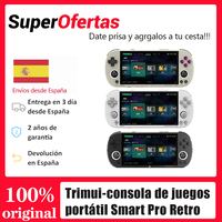 Trimui Smart Pro Retro Handheld Game ConsoleBluetooth-compatible Gaming System for Kids and Adults,4.96 inch large screen