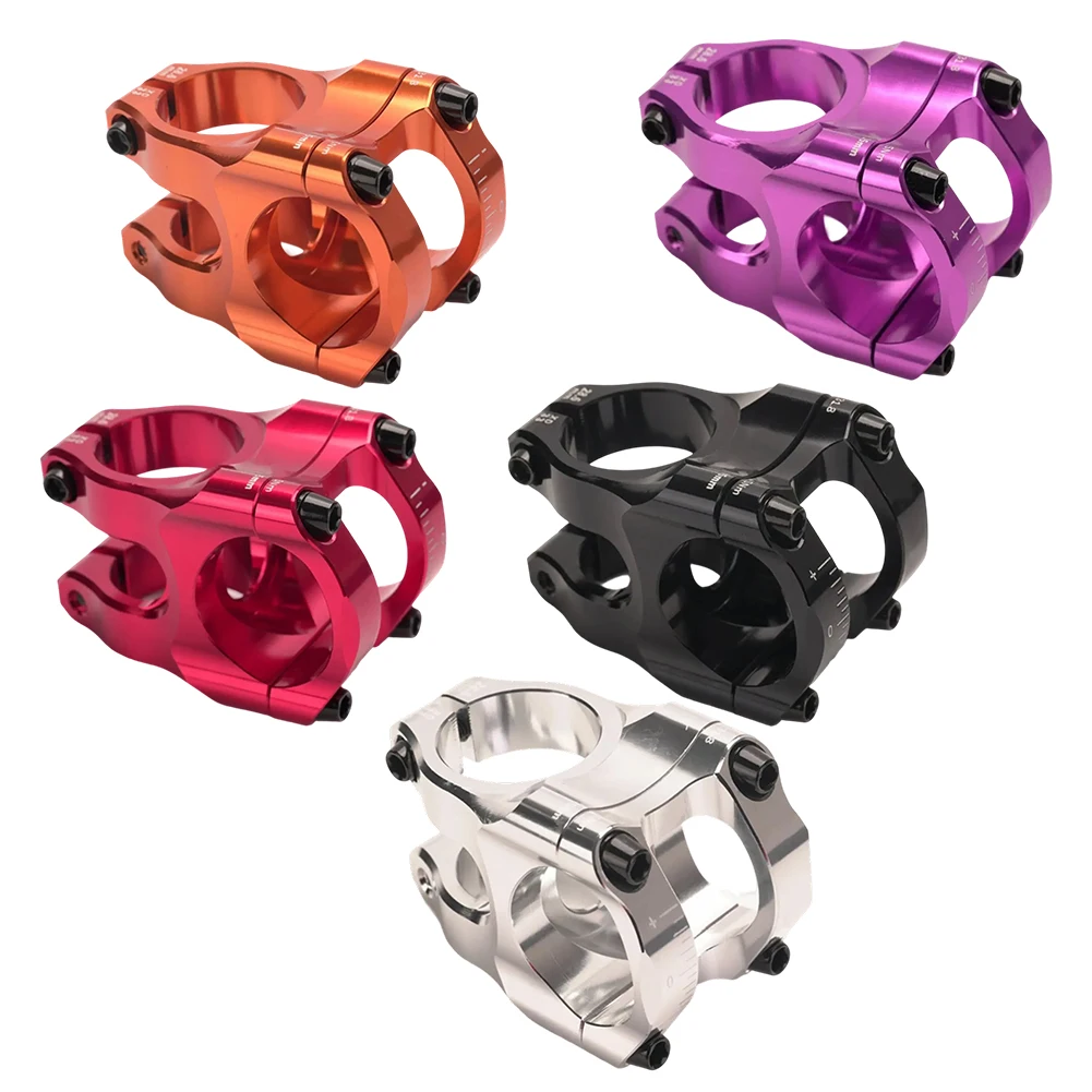

For Road Bike For Mountain Bike Mountain Bike Stem Hollow Stem 35mm 6061 Alloy Material Color Options Black Red Silver Orange