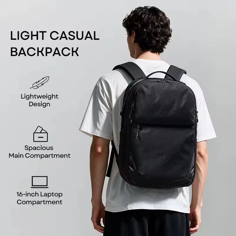 Unisex Carry on Backpack Fits 16 Inch Laptop 180 Open Design Water Resistant Multi Compartment Large Travel Backpack for Weekend