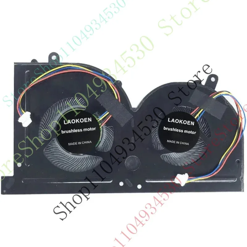 Ventilateur de refroidissement HC pour MSI GS63 GS63VR GS73 GS73VR GS62 GS72 MS-17B1 Stealth Pro Series GPU BS5005HS-U2L1 DC 5V (4 broches 4 fils)