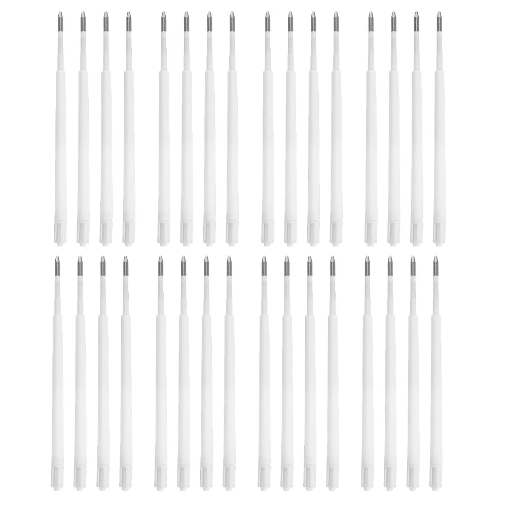 

50Pcs Ballpoint Pen Refills Retractable Black Ink Replacement for Office School Journaling Smooth Writing Reliable Core
