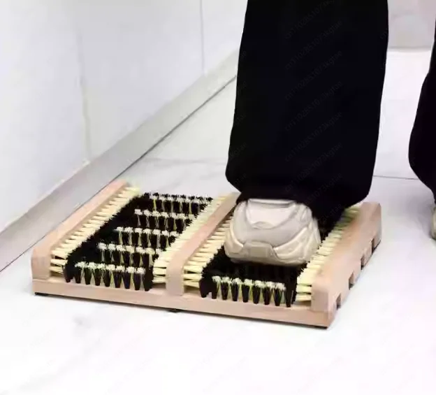 

Щетка для чистки деревянных подошв обуви, ручной скребок для обуви для прихожей, инструмент для удаления грязи и налета в доме