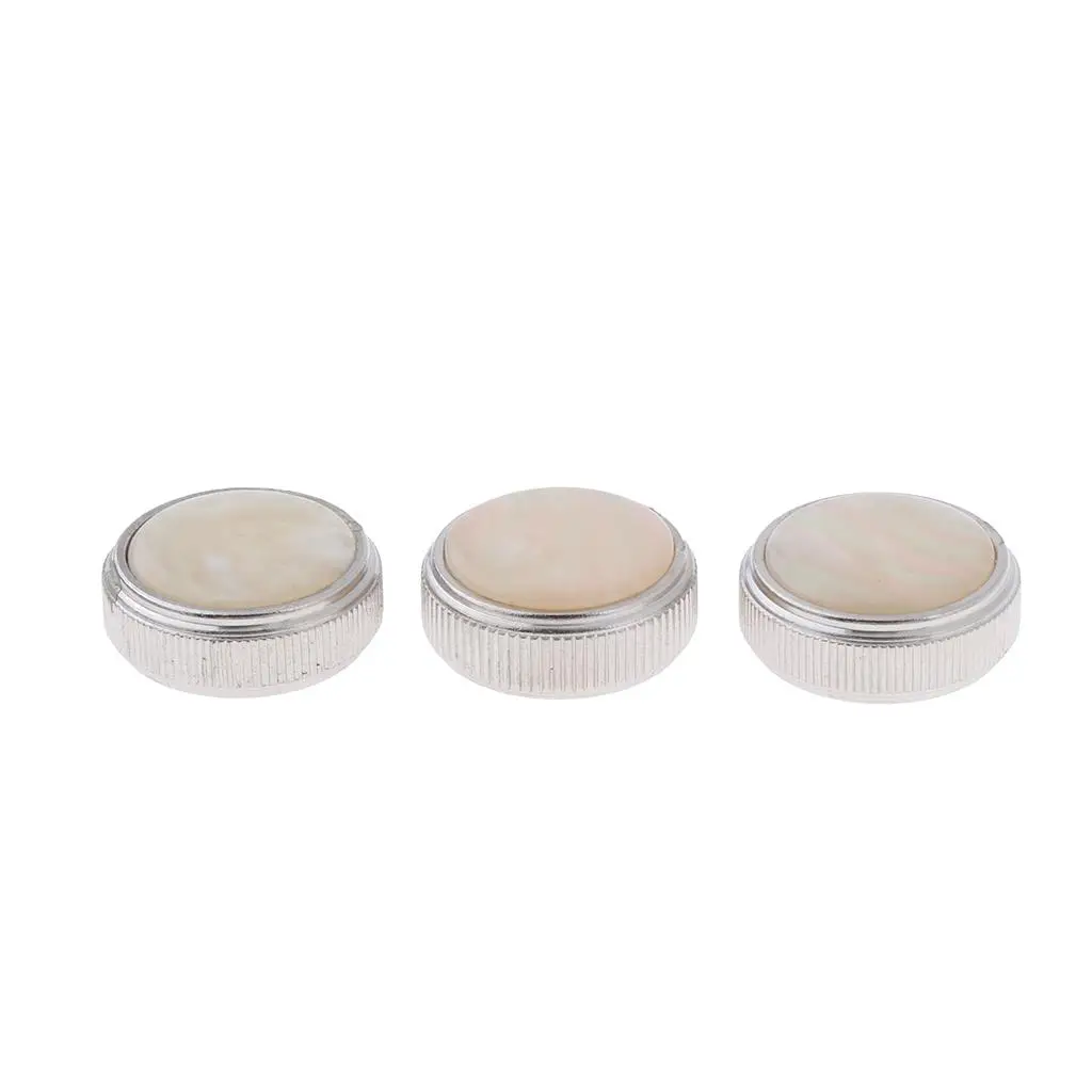 

Euphonium Valve Finger Buttons Zinc Alloy Euphonium Spare Parts 3 Pcs