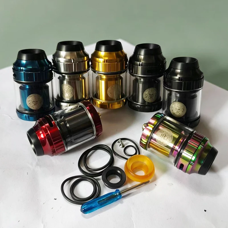 Zeus X Mesh RTA Tank 316ss 3.5ml/4.5ml 25mm Ni80 Çift Sızdırmaz Üst Hava Akışlı Mesh Modüler Yapı Destekli Dekoratif Yedek Parçalar