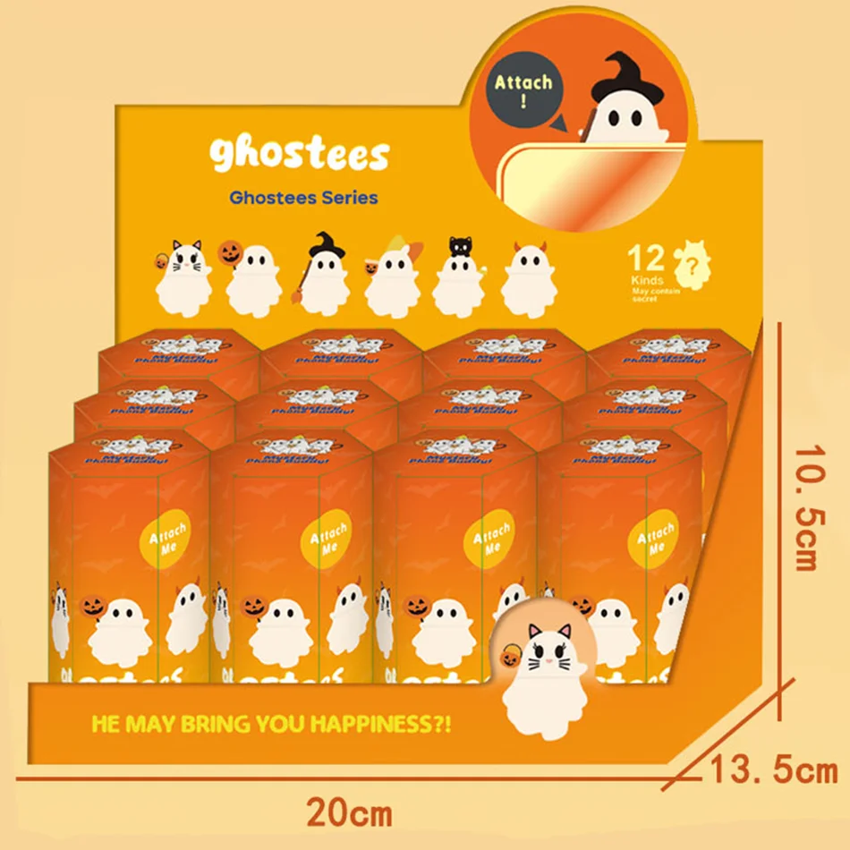 Random Sunny Angel Halloween Ghost Series Blind Box Series Trendy Play Handmade Desktop Ornament Creative Gift Doll