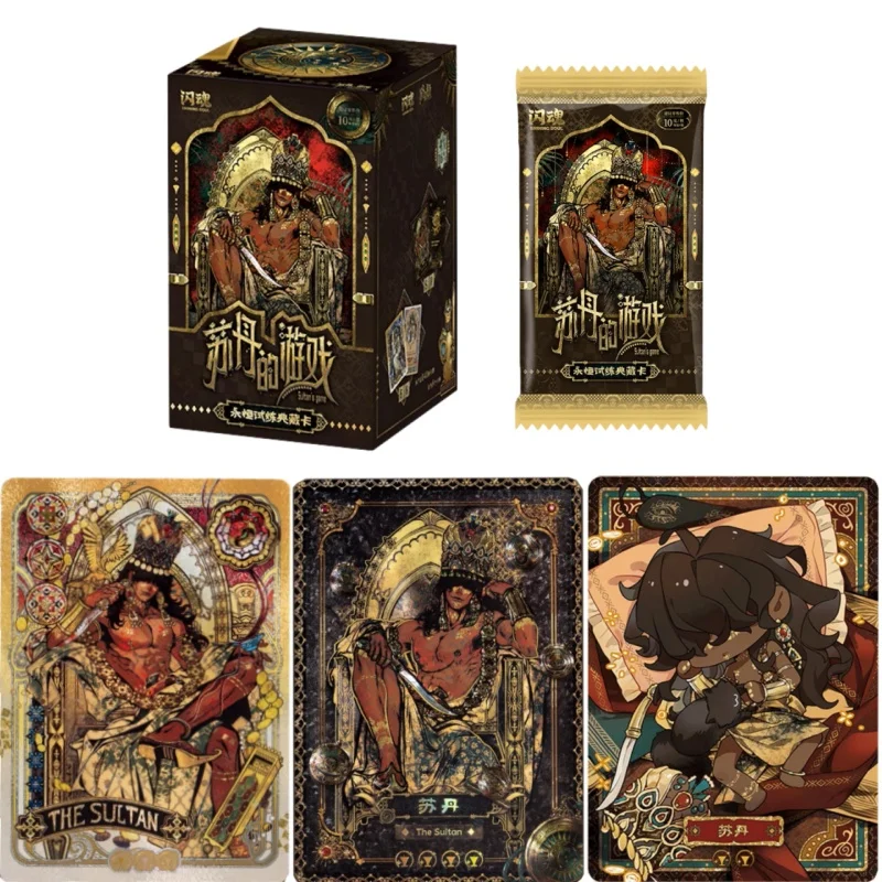 

Genuine Sultan's Game Card Eternal Trial Collection Card Game Theme System Collection Card Peripheral Children Toy Holiday Gift