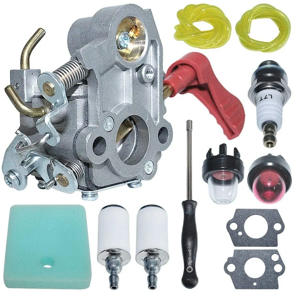 C1M-W44 คาร์บูเรเตอร์ Carb Air การใช้ชุดกรองสําหรับ Craftsman Poulan 33CC PP333 PP330 PPB330 PP133 แก๊ส Trimmer G