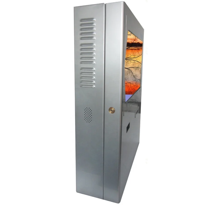 Netoptouch NT8500 Wall-Mounted Banknote Collection Kiosk with Payment Slip Printing Function for Banks Financial Institutions