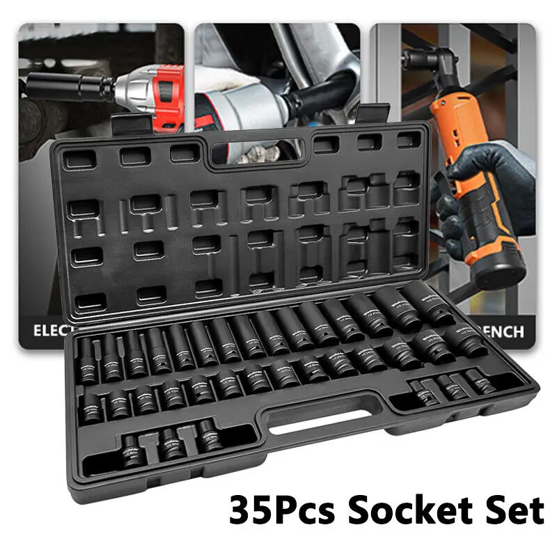 35PCS Impact Socket Set 1/2