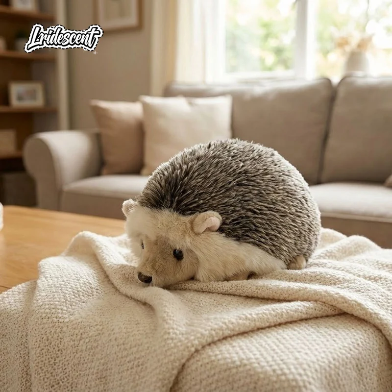 

Realistic Ultra-Soft Cute Mini Hedgehog Plush Toy Stuffed Doll Ornament Gift