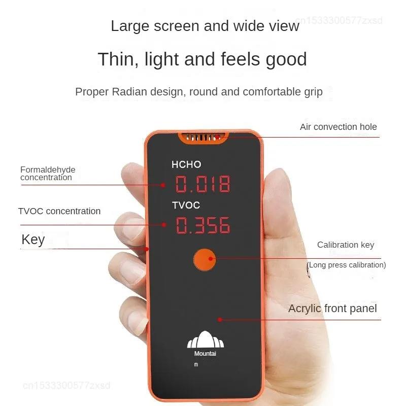 Xiaomi Digital Formaldehyde Detector Handheld Air Quality Tester Home Indoor Professional Quality Testing Instrument Test Tools