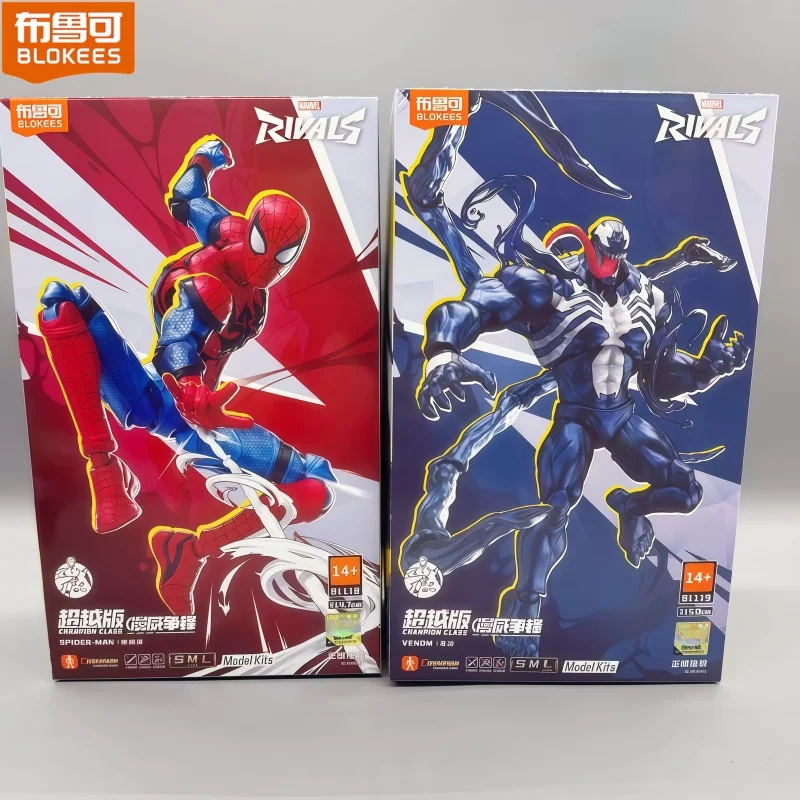 

New Blokees Marvel Rivals Champion Class Peni Parker Suit Spider-Man Movable Action Figures Assembled Model Gift For Fans
