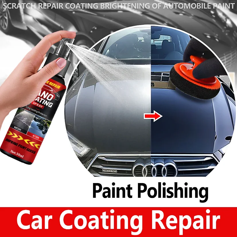 Universal Car Graphene Nano-Ceramic Coating Kit Professional Car Detailing High Gloss Shine Long Lasting Paint Protection