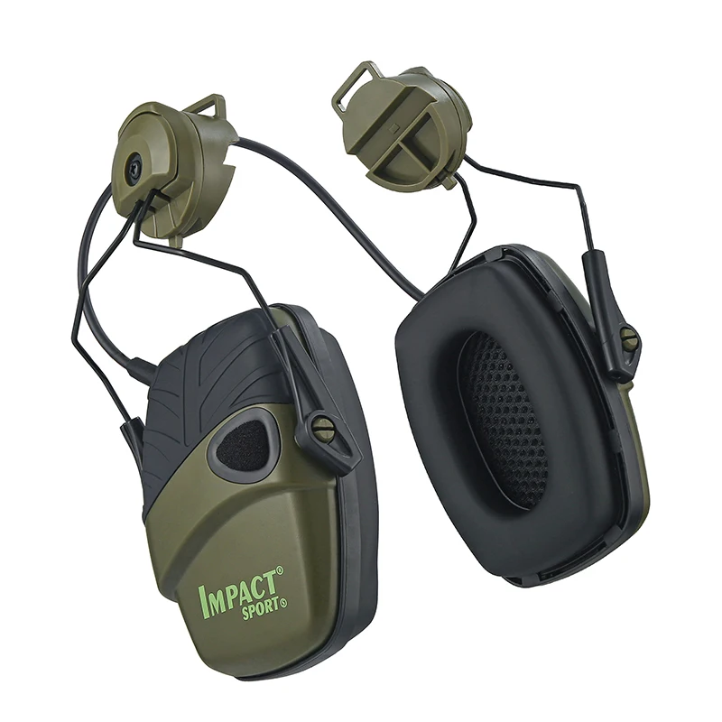 Outdoor Sports Anti-noise Impact Sound Amplification Electronic Shooting Earmuff Tactical Hunting Hearing Protective Headset