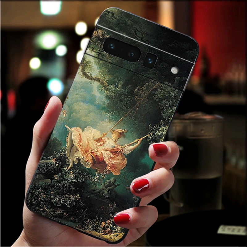 Renaissance art Painting  Phone Case For Google Pixel 10 9 Pro XL 9A 8 7 6 Pro Pixel 8A 7A 6A Pixel 8 7 6 5