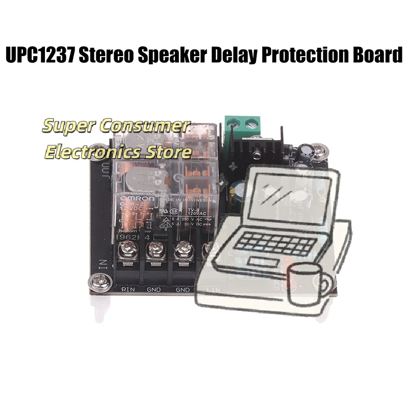 UPC1237 Stereo Spea…