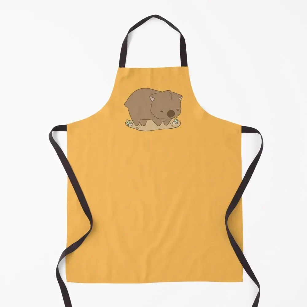 

Wombat Apron work gowns for women cleaning Kitchen Things For Home kitchen girl Things For Kitchen Apron