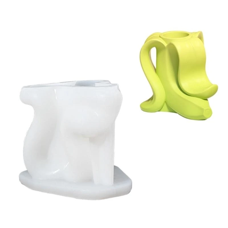 

Multifuntional Base Molds Crafting Moulds Banana Candlestick Molds