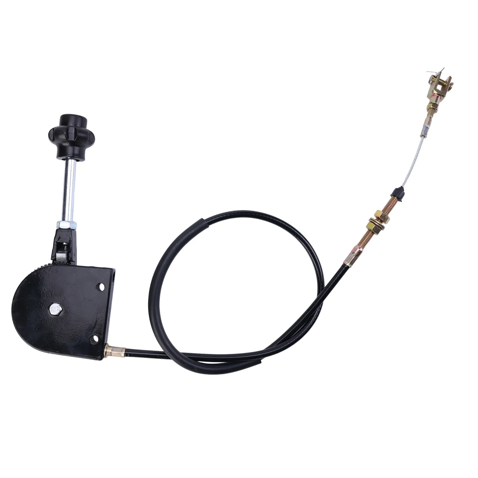 

Excavator Throttle Control Cable 40 Inch Flexible Manual Throttle Motor Control with 1M Cable for Excavators Accessory
