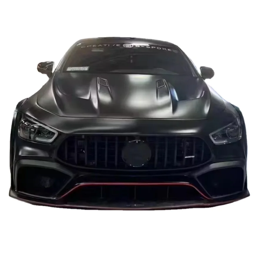 for Mercedes AMG GT50 GT63 carbon fiber hood AMG GT50 GT63 SCL style carbon fiber hood engine cover