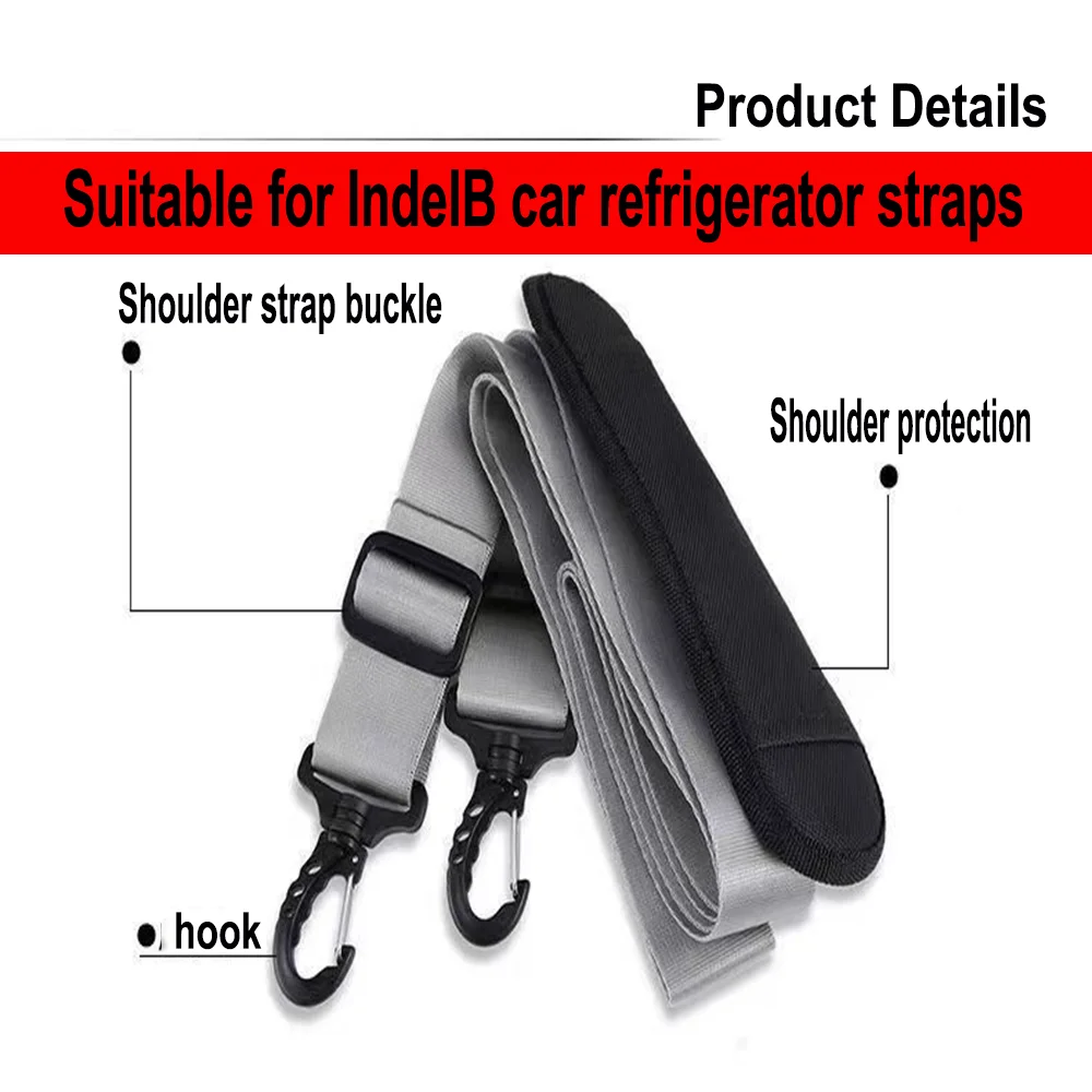 Suitable for IndelB car refrigerator fixed shoulder strap, suitable for H15/H18/S15/S20 multifunctional original crossbody strap