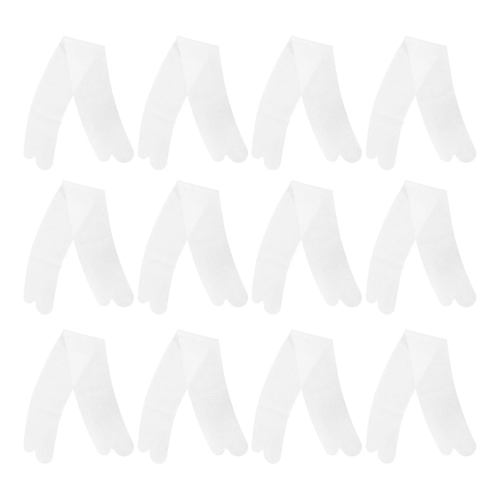 20Pcs Disposable Belly Sweat Absorbing Pads Soft Fabric Large Size Abdominal Liners Under Belly Sweat Rash Protectors