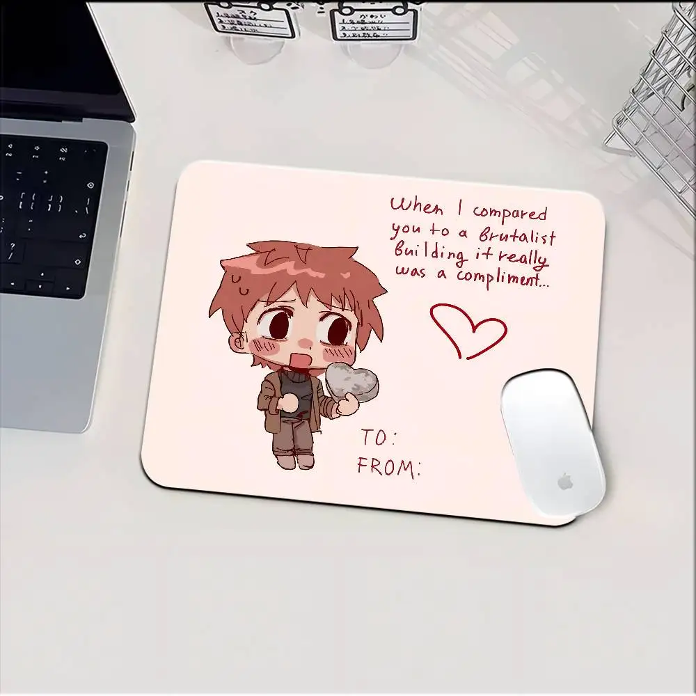 

Game Flesh Blood And Concrete Mousepad Small LockEdge Mouse Pad For Gamers Computer Desk Pad Rectangular Anti-slip Rubber