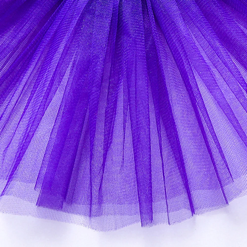 6Pcs Girl Ballet Tutu Skirt Chiffon Elastic Waistband Ballet Dance Practice Wrap Skirt for Kids Ages 2-8 Pink Yellow White Rose