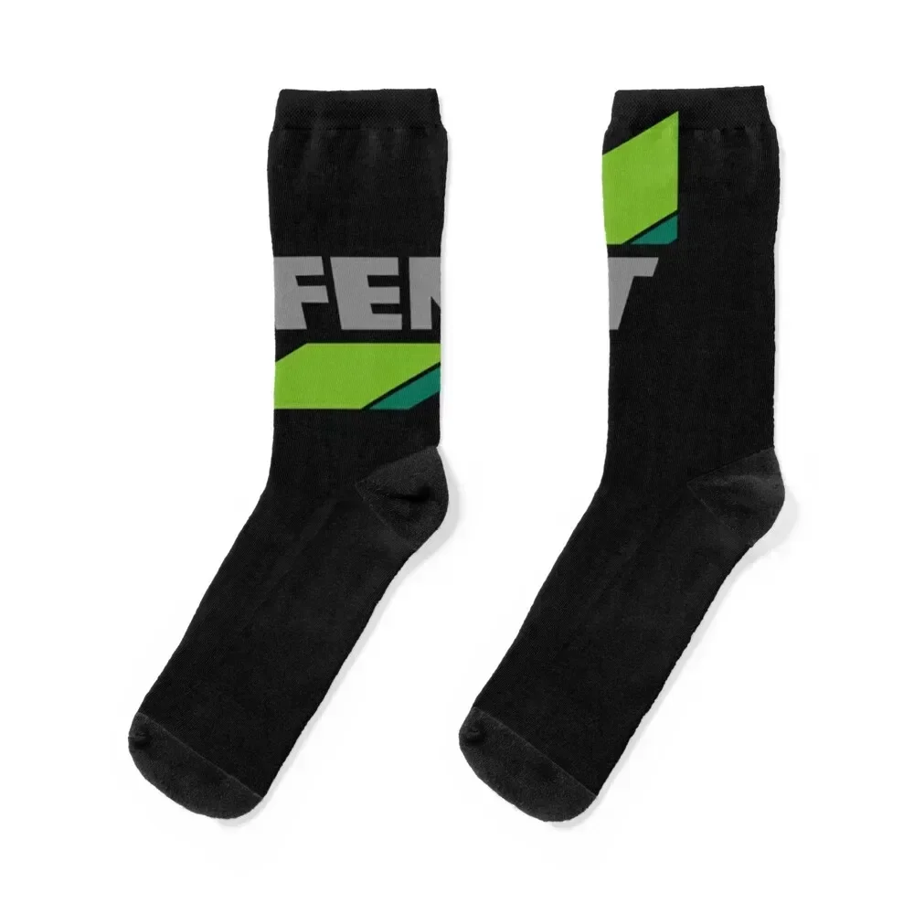 TRACTOR-FENDT LOGO Classic Socks designer brand japanese fashion with print Antiskid soccer Man Socks Women's