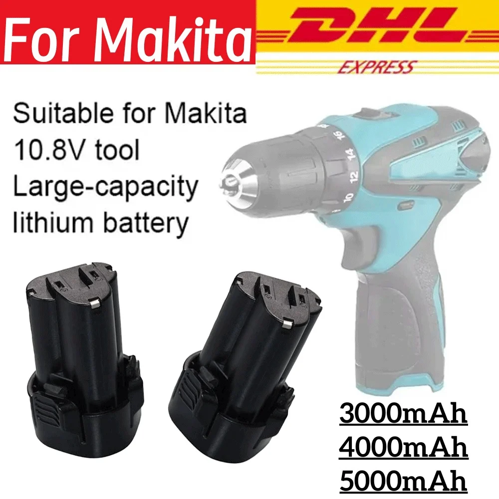 

10.8V 3.0AH 4.0AH 5.0Ah Lithium ion Battery LCT203W 194550-6 194551-4 195332-9 DF030 For Makita BL1013 BL1014 BL1013BL1014