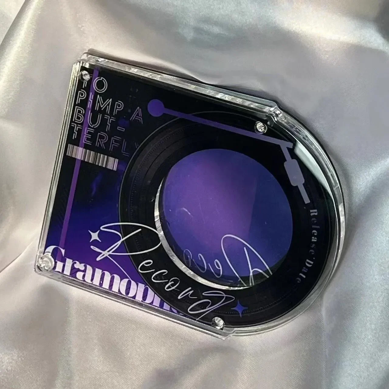 Cosplay acrylic CD disc tray, display and storage, brick clear and high aesthetic decoration, give to girlfriends and friends