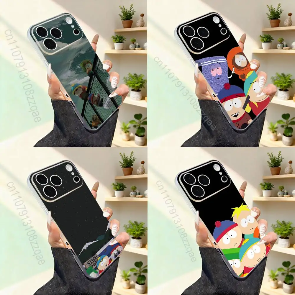 

Funny S-South-P-Park Cartoon Phone Case For iPhone 17,16,15,14,13,12,11,Pro,Max,Plus,Mini,SE4,E For Magsafe Wireless