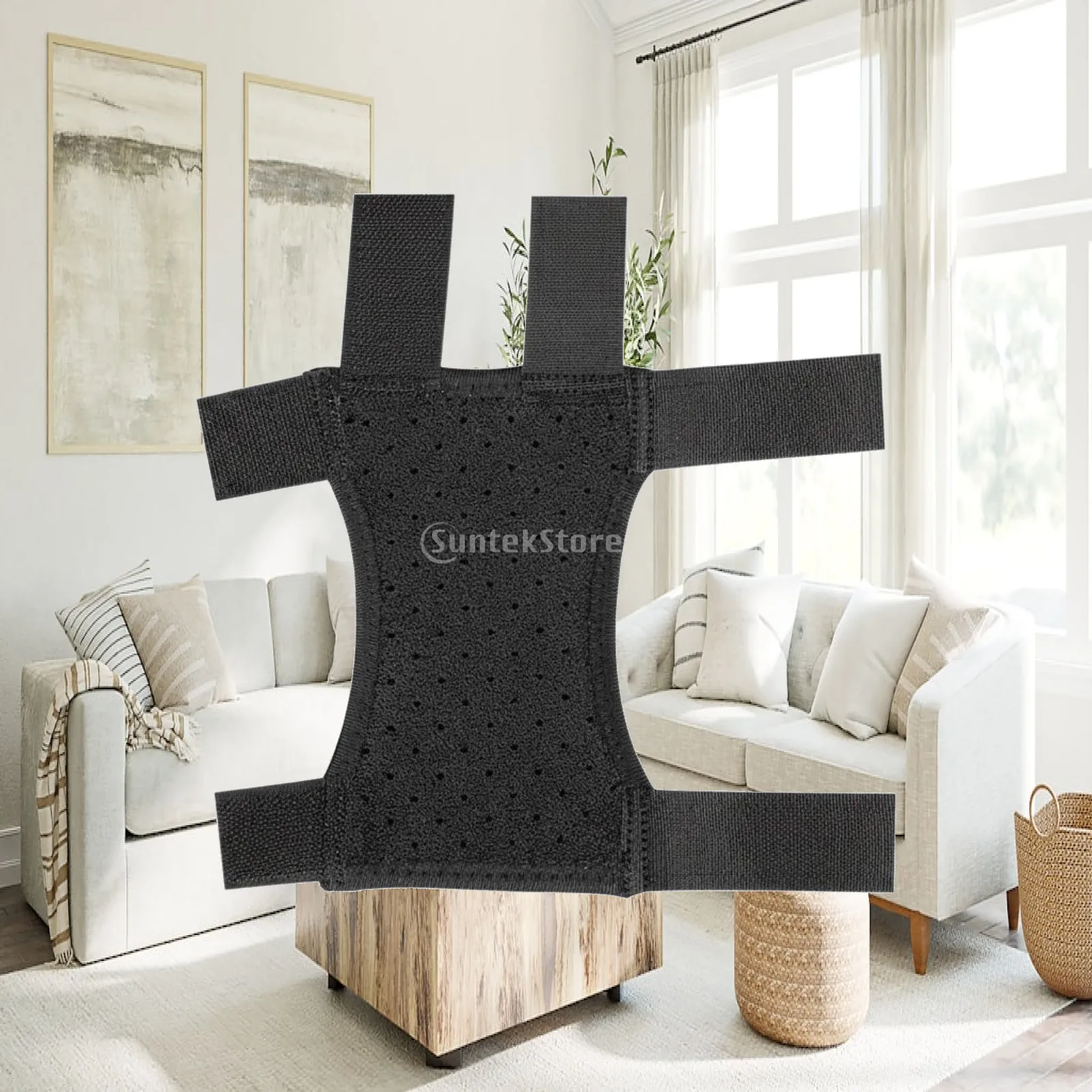 Forearm Crutch Cushion for Seniors Walking Aid with Composite Fabric Padding and Non-slip Inner Surface for Comfortable Daily