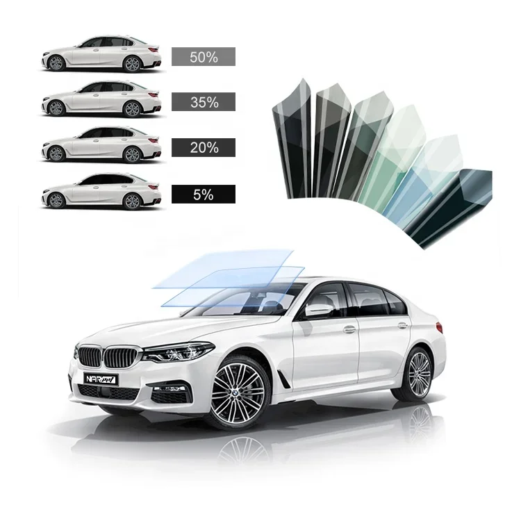 transition nano ceramic Solar tint Heat Rejection automotive insulation windshield protection glass window film for car