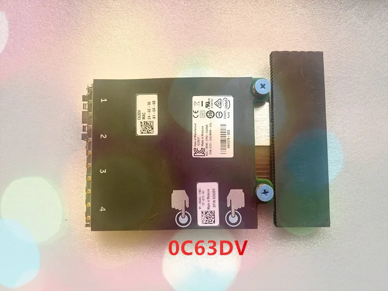 For Dell R620 R720 R720XD R820 R920 R630 R730 R730XD R930 R640 R740 Server Network Card 0C63DV