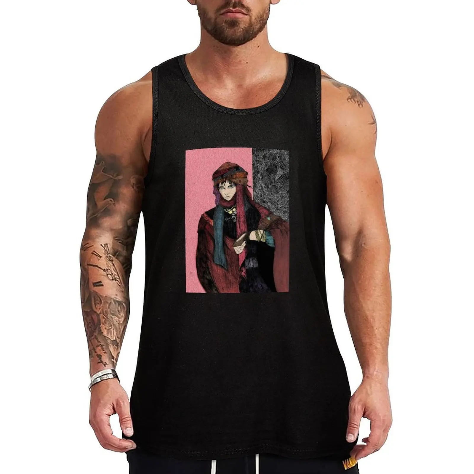 

[Limited Edition] Sopo Iki Tank Top gym wear men men gym clothing training weight vest Men's sports t-shirt