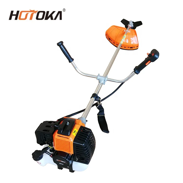 HOTOKA Hot sale side pack gasoline/petrol 52cc/43cc 2 stroke brush cutter grass edger weeder wacker grass cutter machine